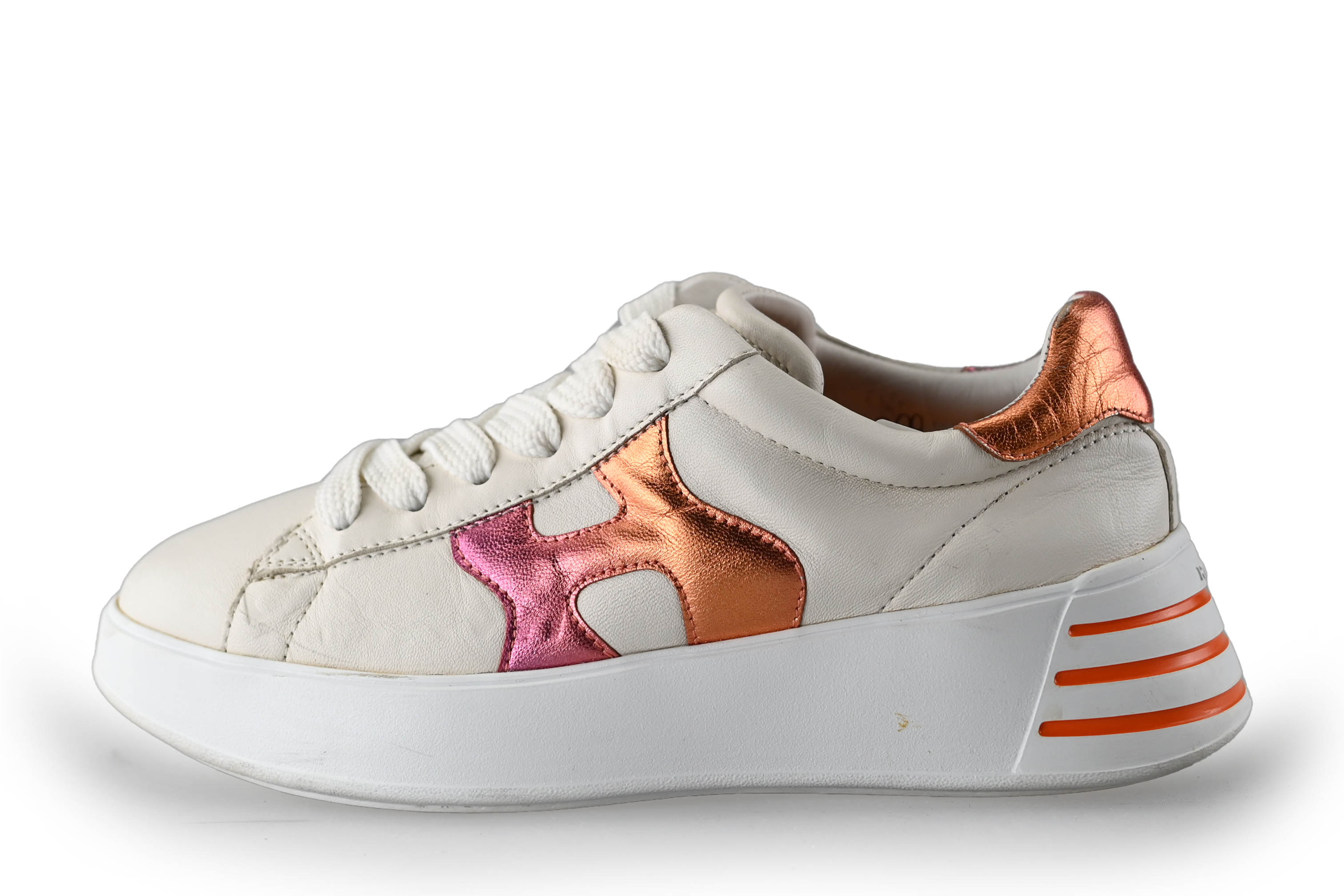 Hogan Sneakers in de kleur wit maat 38 | Refurbished by 95percent