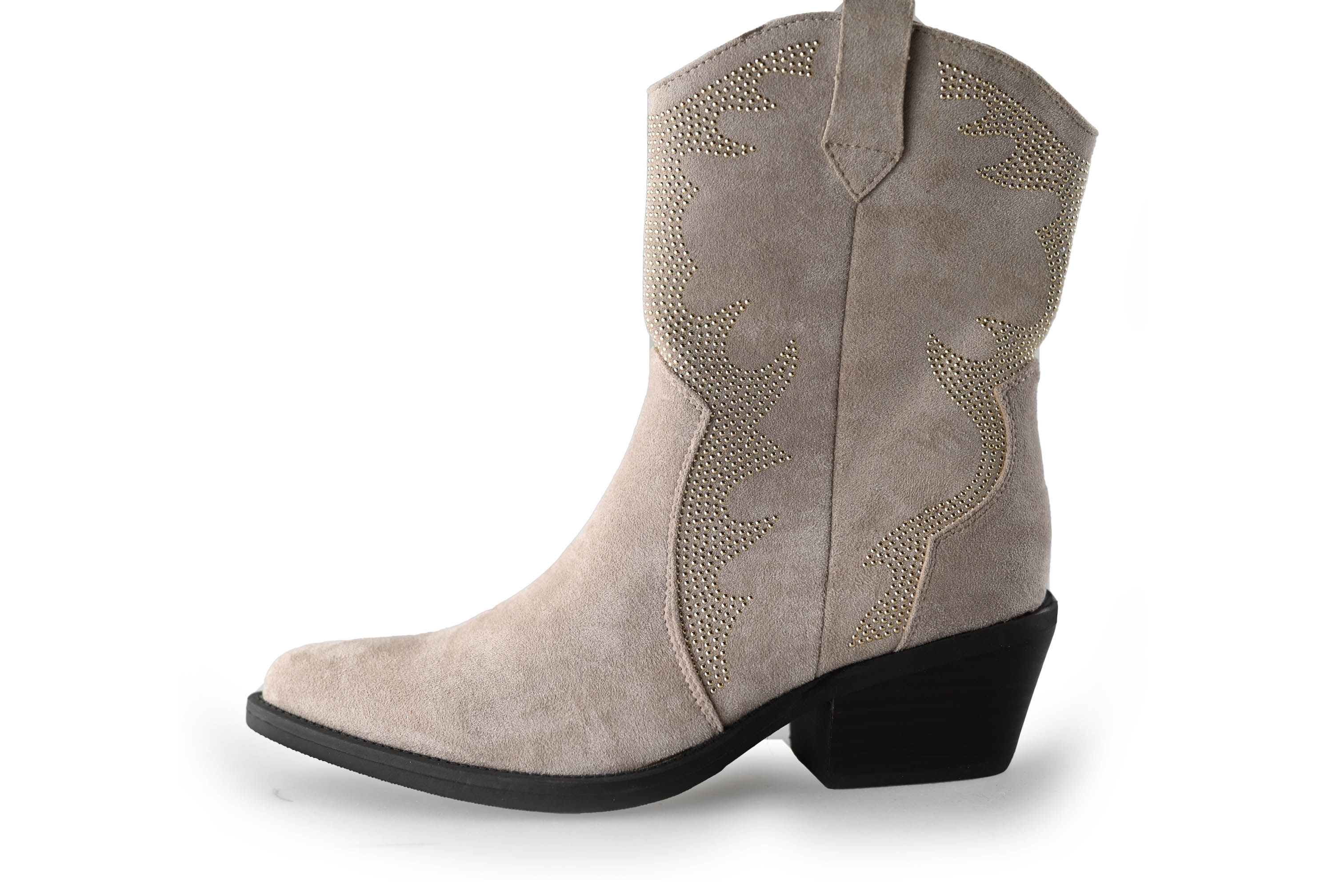 Ann Rocks Cowboy laarzen in de kleur beige maat 39 | Refurbished by  95percent