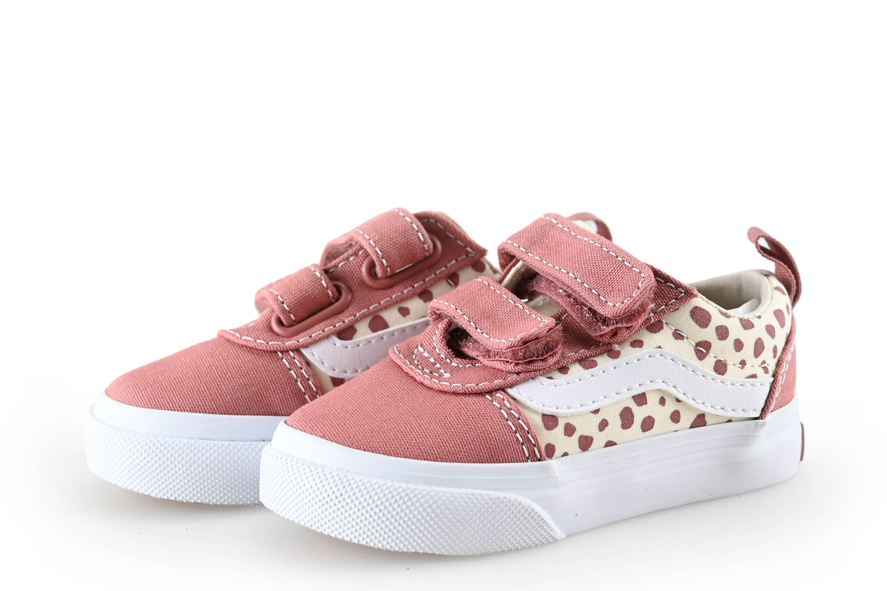 Vans Sneakers in de kleur rood maat 20 Refurbished by 95percent