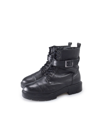 Nelson Schnürstiefel Schwarz 158299