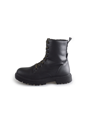 Nelson Schnürstiefel Schwarz 159100
