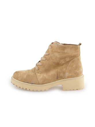 Waldlaufer Schnürstiefel Beige 160377
