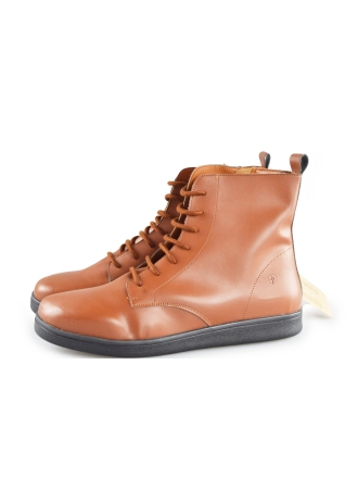 Midori Schnürstiefel Cognac 160890