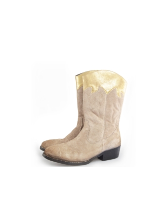 Omoda Cowboystiefel Beige 161789