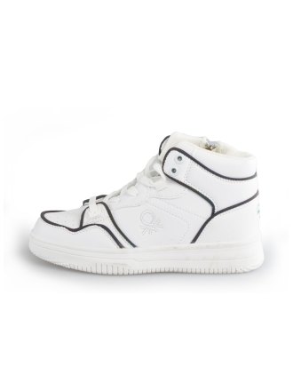 United Colors of Benetton Hohe Sneaker Weiß 162009