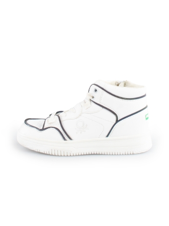 Benetton Hohe Sneaker Weiß 162379