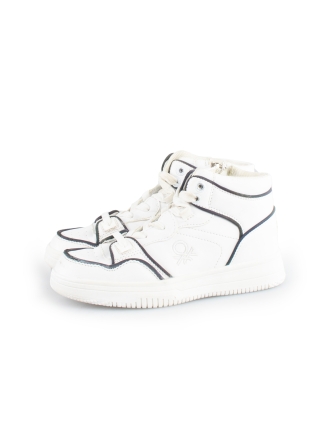 Benetton Hohe Sneaker Weiß 162379