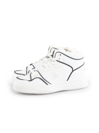 Benetton Hohe Sneaker Weiß 162646