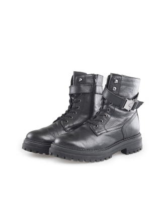 Lina Locchi Schnürstiefel Schwarz 164572