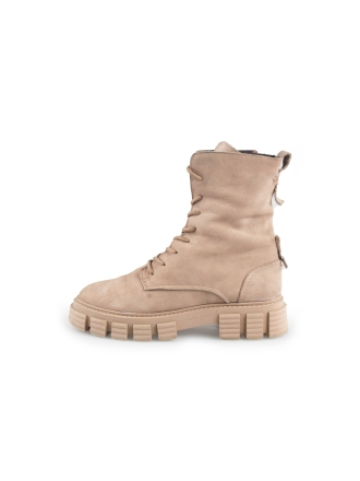 Lina Locchi Schnürstiefel Beige 164631