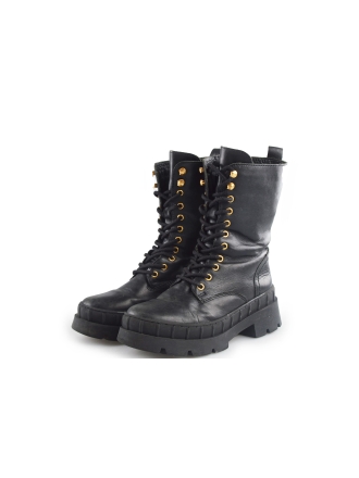 Omoda Schnürstiefel Schwarz 165018
