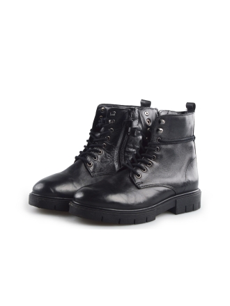 Nelson Schnürstiefel Schwarz 165688