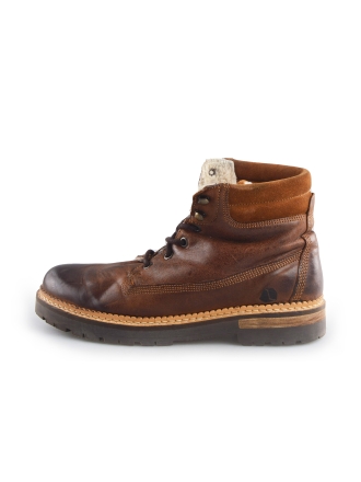 Nogrz Schnürstiefel Braun 166230
