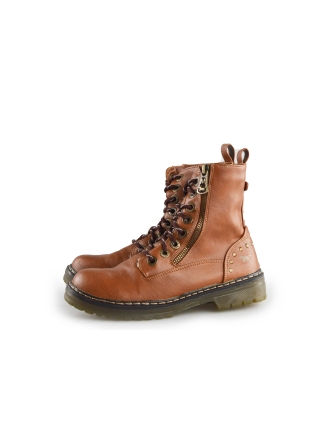 Mustang Schnürstiefel Braun 168016