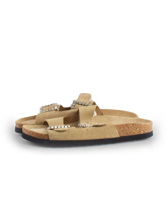 Ann Rocks Flip-Flops Beige 169918
 