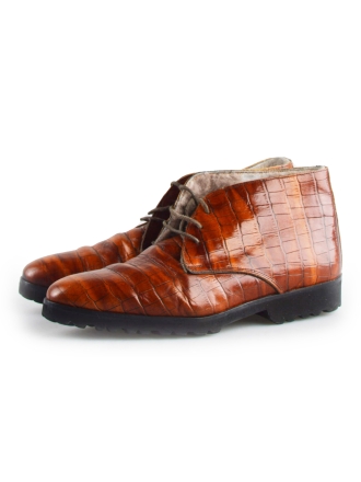 Omoda Hohe Sneaker Braun 171822