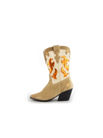 Omoda Cowboystiefel Beige 172206