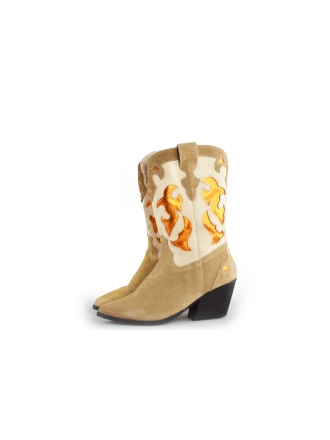 Omoda Cowboystiefel Beige 172206