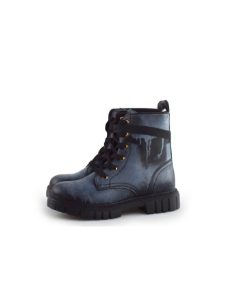 Bluebox Schnürstiefel Schwarz 173592