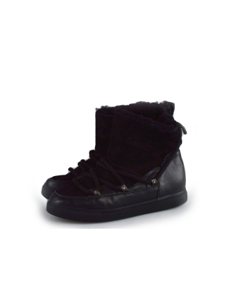 Nelson Schnürstiefel Schwarz 175047