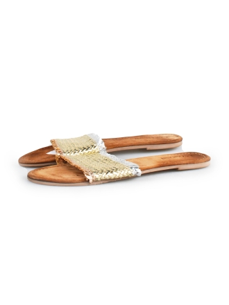 Lazamani Flip-Flops Gold 176510