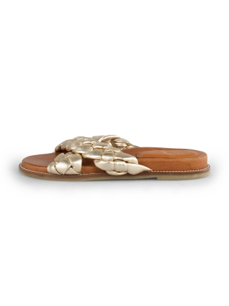 Notre-V Flip-Flops Gold 176410