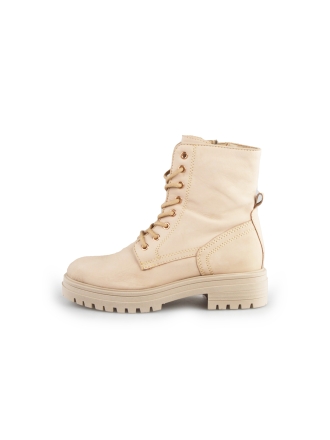 Sub55 Schnürstiefel Beige 180223