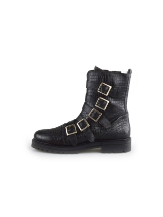 Muyters Bikerstiefel Schwarz 180559