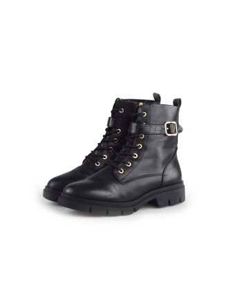 Tamaris Schnürstiefel Schwarz 180626