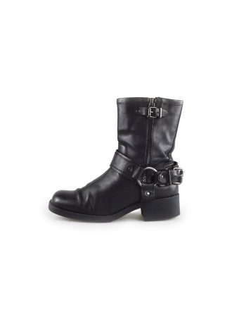 Ann Rocks Bikerstiefel Schwarz 184207