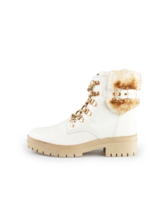 Linea Zeta Schnürstiefel Beige 184381