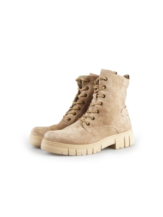 Feyn Schnürstiefel Beige 184492