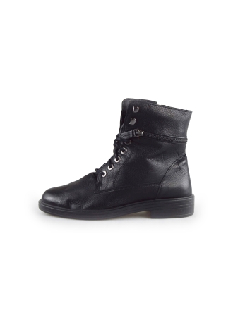Feyn Schnürstiefel Schwarz 184643