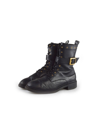 Tamaris Schnürstiefel Schwarz 185114