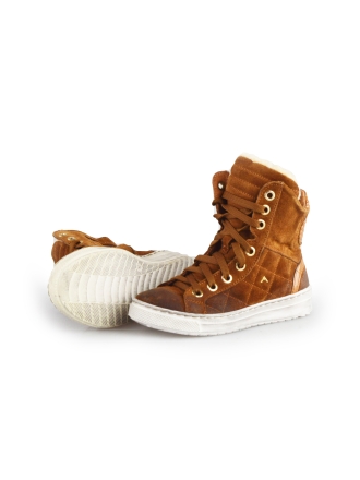 Vera Pelle Hohe Sneaker