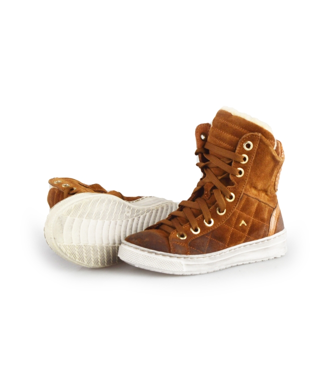 Vera Pelle Hohe Sneaker