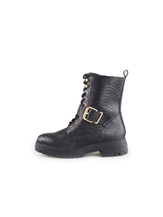 Omoda Schnürstiefel Schwarz 185305