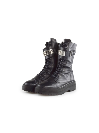 Nikkie Schnürstiefel Schwarz 185403