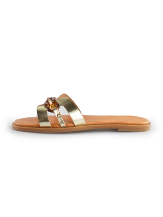 Notre-V Flip-Flops Gold 185562