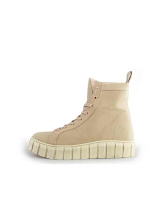 Deabused Schnürstiefel Beige 185630