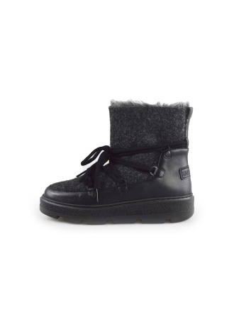 Unisa Schnürstiefel Schwarz 186104