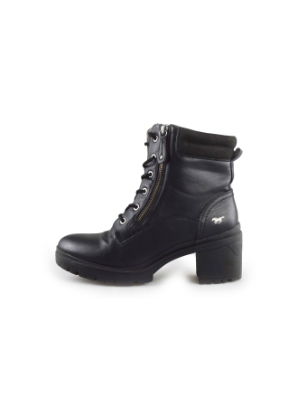 Mustang Schnürstiefel Schwarz 186150