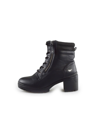 Mustang Schnürstiefel Schwarz 186352