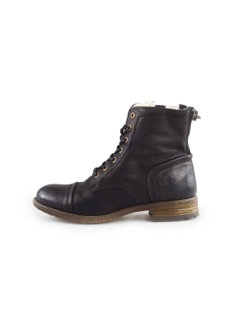 Nogrz Schnürstiefel Schwarz 186614