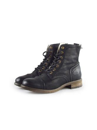 Nogrz Schnürstiefel Schwarz 186614