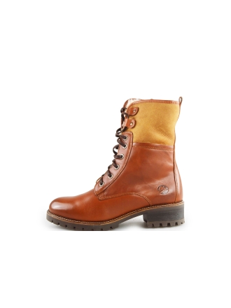 Travelin Schnürstiefel Cognac 186692