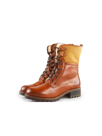 Travelin Schnürstiefel Cognac 186692