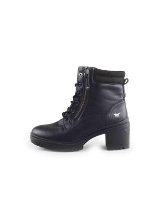 Mustang Schnürstiefel Schwarz 186822