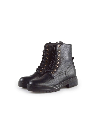 Nelson Schnürstiefel Schwarz 187006
