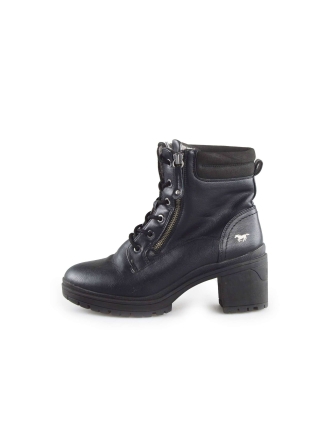 Mustang Schnürstiefel Schwarz 187270
